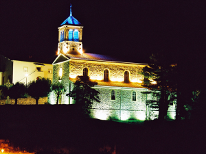 L'église de nuit